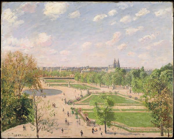 Camille Pissarro, The Garden of the Tuileries on a Spring Morning, 1899